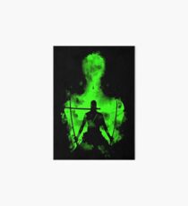 Roronoa Zoro Logo Art Board