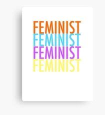 FEMINIST Canvas Print