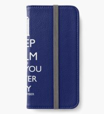 run you clever boy iPhone Wallet/Case/Skin