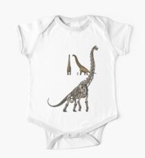 Giraffatitan brancai Infographic One Piece - Short Sleeve
