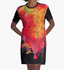 Vestido camiseta Globo explota