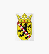 Schiedam Coat of Arms, Netherlands Art Board