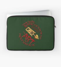 Hand Carved Welsh Lovespoons Laptop Sleeve