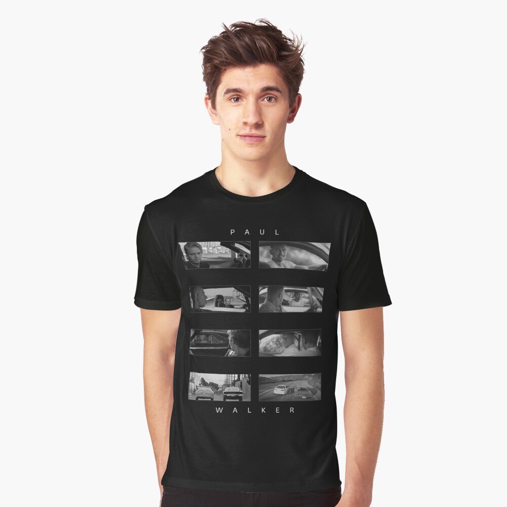 fast and furious t shirt paul walker