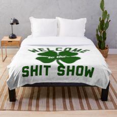 Willkommen in der Scheißshow Fleecedecke