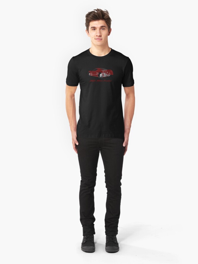 Alternate view of Carbon Tub - Alfa Romeo 4C Inspired Slim Fit T-Shirt