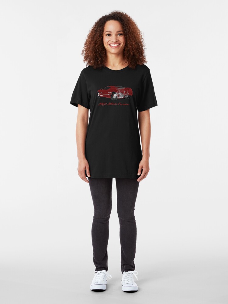 Alternate view of Carbon Tub - Alfa Romeo 4C Inspired Slim Fit T-Shirt