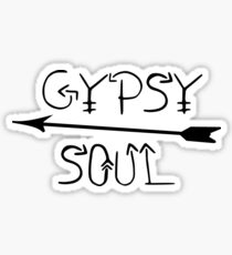 gypsy hippy soul Sticker