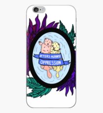 Vinilo o funda para iPhone Nutrias contra la opresión