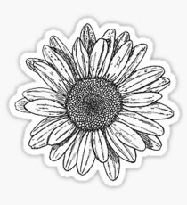 Sonnenblume Gekritzel Sticker