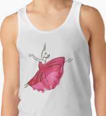 ballerina figure, watercolor Tank Top