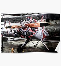 Vintage Plane Poster
