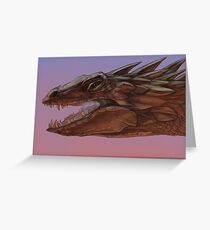 Dragon Portrait #1 Greeting Card