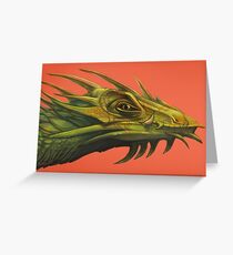 Dragon Portrait #2 Greeting Card