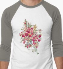 "Bouquety" Men's Baseball ¾ T-Shirt