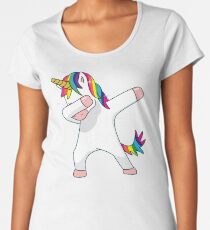 Unicorn Dab Shirt Dabbing Funny Magic Hip Hop T-Shirt For Men, Women, and Kids Women's Premium T-Shirt