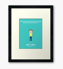 Morty Smith Framed Print