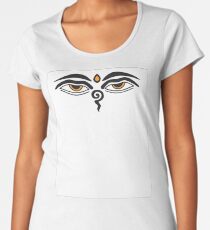 buddha eyes Women's Premium T-Shirt