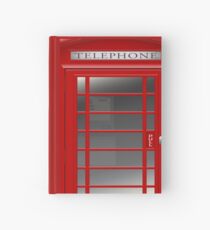 London Red Phone Booth Box Hardcover Journal