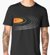 Music Retro Vinyl Record Men's Premium T-Shirt