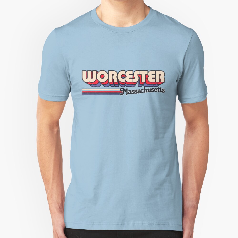 Worcester, MA | City Stripes Slim Fit T-Shirt