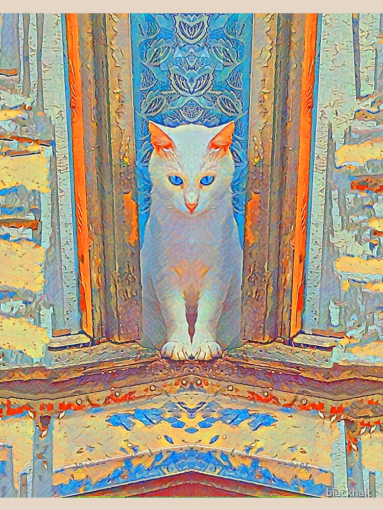 Symmetrical cat by blackhalt