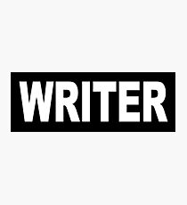 Castle - Richard Castle - Writer Photographic Print