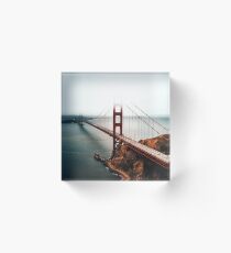 san francisco golden gate Acrylic Block