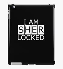 I am SHERLOCKED n.2 iPad Case/Skin