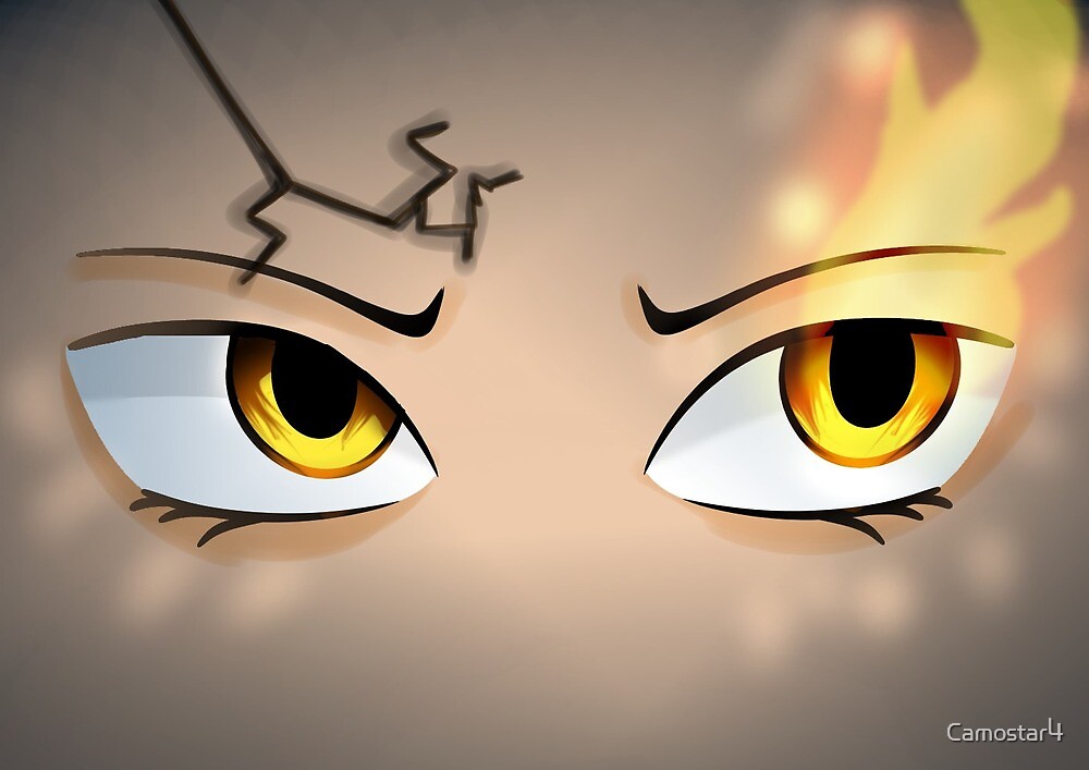 Magic Anime Eyes By Camostar4 Redbubble