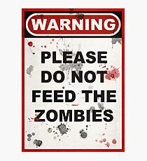 Zombies Photographic Print