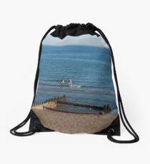 Seafront Lensbaby Drawstring Bag