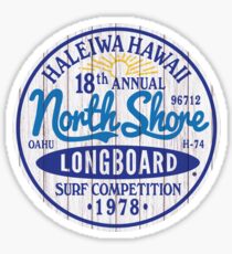 North Shore Surfboards Sticker