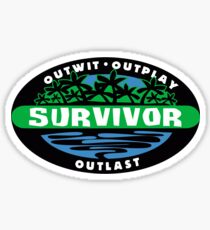 Survivor Logo Sticker