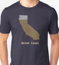 Drink Local - California Beer T-shirt Unisex T-Shirt