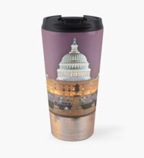 Glowing Washington DC Capitol Travel Mug