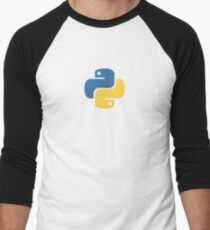 Python Logo Men's Baseball ¾ T-Shirt