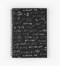 Physics - handwritten Spiral Notebook