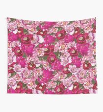 Bohemian Peonies Wall Tapestry