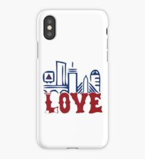 Love Boston Red Sox - Boston Skyline iPhone Case