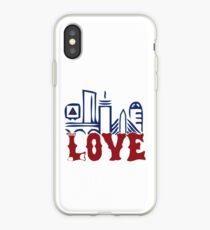 Love Boston Red Sox - Boston Skyline iPhone Case