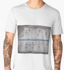Bikini Girls Mosaic - Villa Romana del Casale Men's Premium T-Shirt