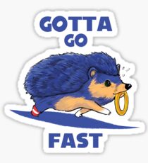 Gotta Go Fast Sticker