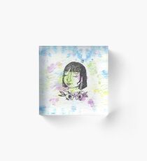 The dreamy fish Acrylic Block