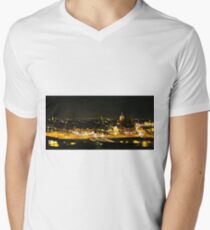 Amsterdam at Night2 Men's V-Neck T-Shirt