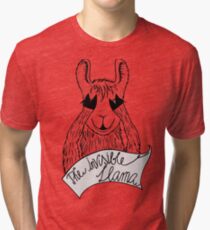 The invisible Llama Tri-blend T-Shirt