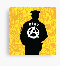 Riot Canvas Print