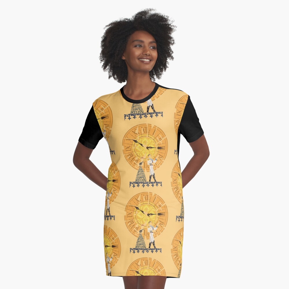Love Is An Open Door Graphic T Shirt Dress By Geekartistry