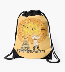 Love is an open door Drawstring Bag