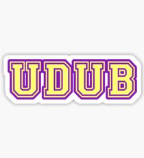 university of washington Sticker